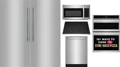 6 Piece Package Includes Refrigerator, Freezer, Cooktop, Wall Oven, Microwave And Dishwasher