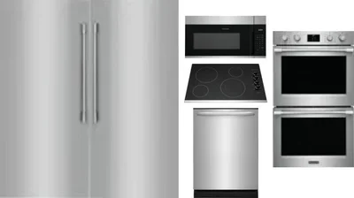 6 Piece Package Includes Refrigerator, Freezer, Cooktop, Wall Oven, Microwave And Dishwasher