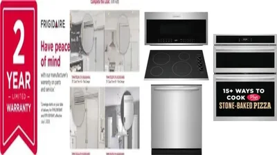 6 Piece Package Includes Refrigerator, Freezer, Cooktop, Wall Oven, Microwave And Dishwasher