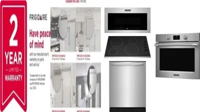 6 Piece Package Includes Refrigerator, Freezer, Cooktop, Wall Oven, Microwave And Dishwasher