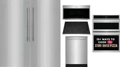 6 Piece Package Includes Refrigerator, Freezer, Cooktop, Wall Oven, Microwave And Dishwasher