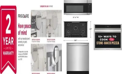 6 Piece Package Includes Refrigerator, Freezer, Cooktop, Wall Oven, Microwave And Dishwasher