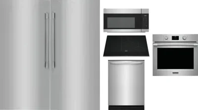6 Piece Package Includes Refrigerator, Freezer, Cooktop, Wall Oven, Microwave And Dishwasher
