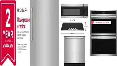 6 Piece Package Includes Refrigerator, Freezer, Cooktop, Wall Oven, Microwave And Dishwasher