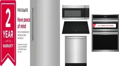 6 Piece Package Includes Refrigerator, Freezer, Cooktop, Wall Oven, Microwave And Dishwasher