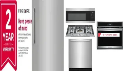 6 Piece Package Includes Refrigerator, Freezer, Cooktop, Wall Oven, Microwave And Dishwasher
