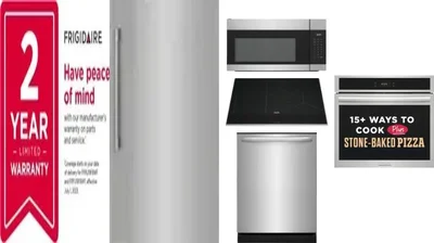 6 Piece Package Includes Refrigerator, Freezer, Cooktop, Wall Oven, Microwave And Dishwasher