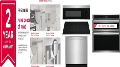 6 Piece Package Includes Refrigerator, Freezer, Cooktop, Wall Oven, Microwave And Dishwasher