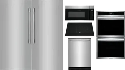 6 Piece Package Includes Refrigerator, Freezer, Cooktop, Wall Oven, Microwave And Dishwasher