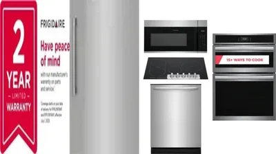 6 Piece Package Includes Refrigerator, Freezer, Cooktop, Wall Oven, Microwave And Dishwasher