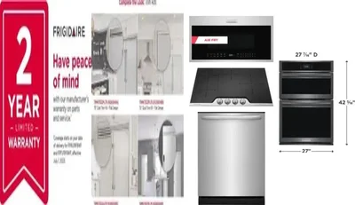 6 Piece Package Includes Refrigerator, Freezer, Cooktop, Wall Oven, Microwave And Dishwasher