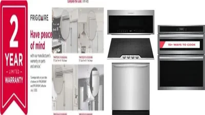 6 Piece Package Includes Refrigerator, Freezer, Cooktop, Wall Oven, Microwave And Dishwasher