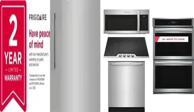 6 Piece Package Includes Refrigerator, Freezer, Cooktop, Wall Oven, Microwave And Dishwasher