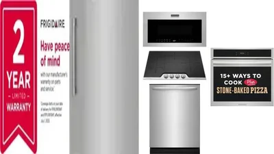 6 Piece Package Includes Refrigerator, Freezer, Cooktop, Wall Oven, Microwave And Dishwasher