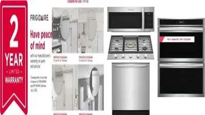 6 Piece Package Includes Refrigerator, Freezer, Cooktop, Wall Oven, Microwave And Dishwasher
