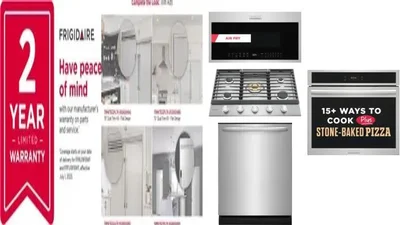 6 Piece Package Includes Refrigerator, Freezer, Cooktop, Wall Oven, Microwave And Dishwasher