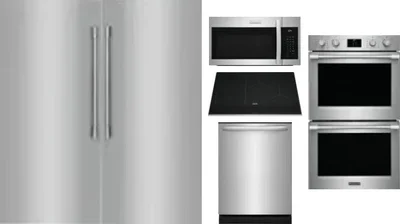 6 Piece Package Includes Refrigerator, Freezer, Cooktop, Wall Oven, Microwave And Dishwasher
