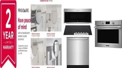 6 Piece Package Includes Refrigerator, Freezer, Cooktop, Wall Oven, Microwave And Dishwasher