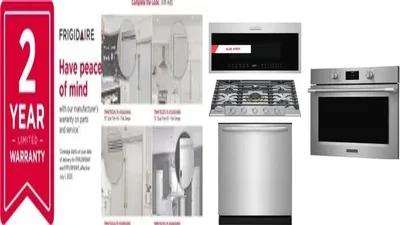 6 Piece Package Includes Refrigerator, Freezer, Cooktop, Wall Oven, Microwave And Dishwasher