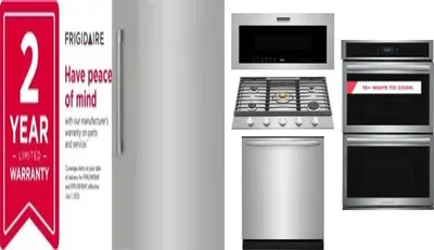 6 Piece Package Includes Refrigerator, Freezer, Cooktop, Wall Oven, Microwave And Dishwasher