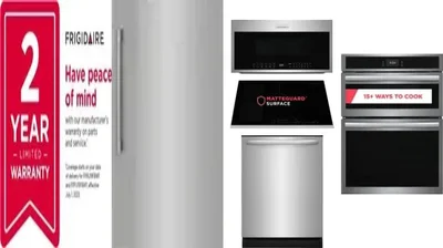 6 Piece Package Includes Refrigerator, Freezer, Cooktop, Wall Oven, Microwave And Dishwasher