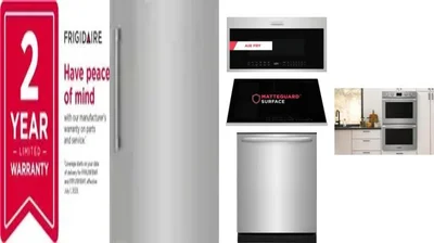 6 Piece Package Includes Refrigerator, Freezer, Cooktop, Wall Oven, Microwave And Dishwasher