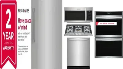 6 Piece Package Includes Refrigerator, Freezer, Cooktop, Wall Oven, Microwave And Dishwasher