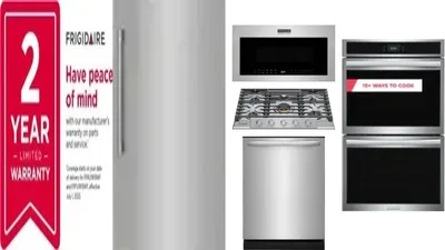 6 Piece Package Includes Refrigerator, Freezer, Cooktop, Wall Oven, Microwave And Dishwasher