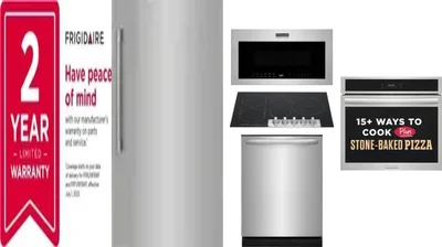 6 Piece Package Includes Refrigerator, Freezer, Cooktop, Wall Oven, Microwave And Dishwasher