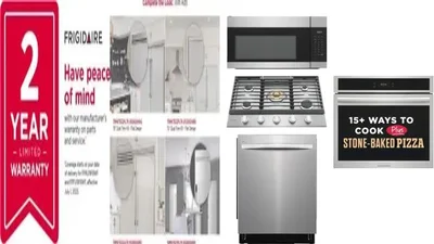 6 Piece Package Includes Refrigerator, Freezer, Cooktop, Wall Oven, Microwave And Dishwasher