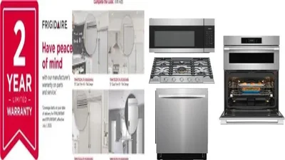6 Piece Package Includes Refrigerator, Freezer, Cooktop, Wall Oven, Microwave And Dishwasher