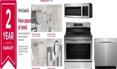 5 Piece Package Includes Refrigerator, Freezer, Range, Microwave And Dishwasher