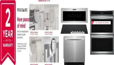 6 Piece Package Includes Refrigerator, Freezer, Cooktop, Wall Oven, Microwave And Dishwasher