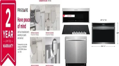 6 Piece Package Includes Refrigerator, Freezer, Cooktop, Wall Oven, Microwave And Dishwasher