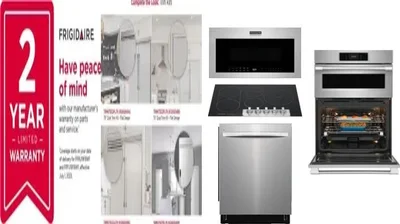 6 Piece Package Includes Refrigerator, Freezer, Cooktop, Wall Oven, Microwave And Dishwasher