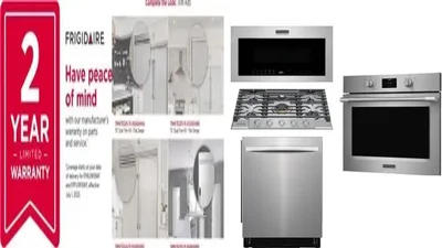 6 Piece Package Includes Refrigerator, Freezer, Cooktop, Wall Oven, Microwave And Dishwasher