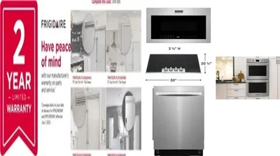 6 Piece Package Includes Refrigerator, Freezer, Cooktop, Wall Oven, Microwave And Dishwasher