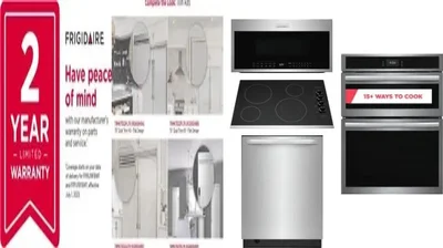 6 Piece Package Includes Refrigerator, Freezer, Cooktop, Wall Oven, Microwave And Dishwasher