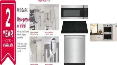 6 Piece Package Includes Refrigerator, Freezer, Cooktop, Wall Oven, Microwave And Dishwasher