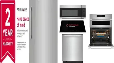 6 Piece Package Includes Refrigerator, Freezer, Cooktop, Wall Oven, Microwave And Dishwasher