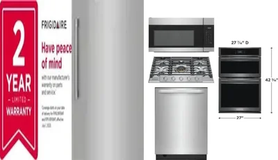 6 Piece Package Includes Refrigerator, Freezer, Cooktop, Wall Oven, Microwave And Dishwasher