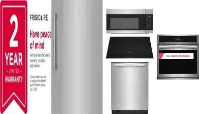 6 Piece Package Includes Refrigerator, Freezer, Cooktop, Wall Oven, Microwave And Dishwasher