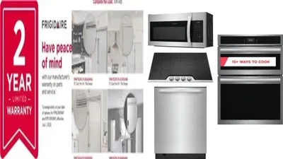 6 Piece Package Includes Refrigerator, Freezer, Cooktop, Wall Oven, Microwave And Dishwasher
