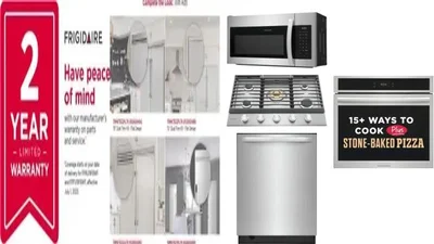 6 Piece Package Includes Refrigerator, Freezer, Cooktop, Wall Oven, Microwave And Dishwasher