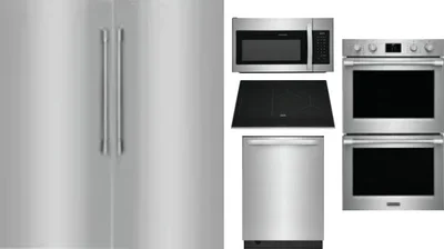 6 Piece Package Includes Refrigerator, Freezer, Cooktop, Wall Oven, Microwave And Dishwasher
