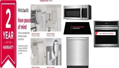 6 Piece Package Includes Refrigerator, Freezer, Cooktop, Wall Oven, Microwave And Dishwasher