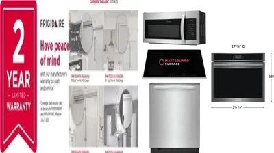 6 Piece Package Includes Refrigerator, Freezer, Cooktop, Wall Oven, Microwave And Dishwasher