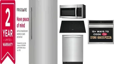 6 Piece Package Includes Refrigerator, Freezer, Cooktop, Wall Oven, Microwave And Dishwasher