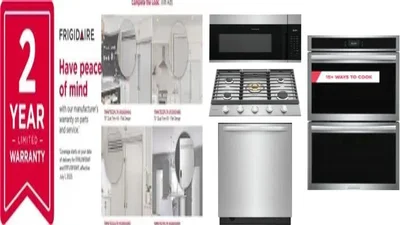 6 Piece Package Includes Refrigerator, Freezer, Cooktop, Wall Oven, Microwave And Dishwasher