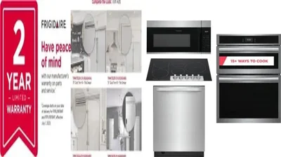 6 Piece Package Includes Refrigerator, Freezer, Cooktop, Wall Oven, Microwave And Dishwasher